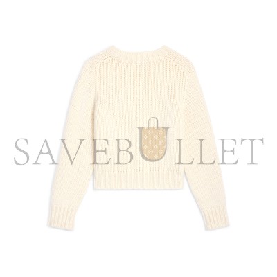 CELINE CREWNECK SWEATER IN CASHMERE AND SILK RY0JL0899.01OW CELINE CREWNECK SWEATER IN CASHMERE AND SILK RY0JL0899.01OW